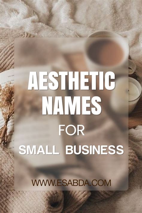 Top Aesthetic Small Business Names Ideas