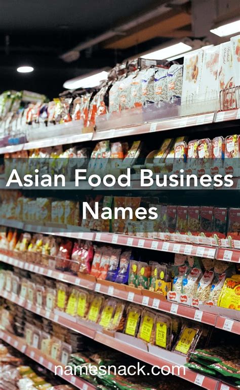 Best Asian Food Business Name Ideas That Inspire