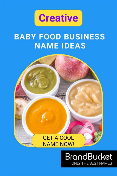 Top Baby Food Business Name Ideas That Will Grow With Your Brand