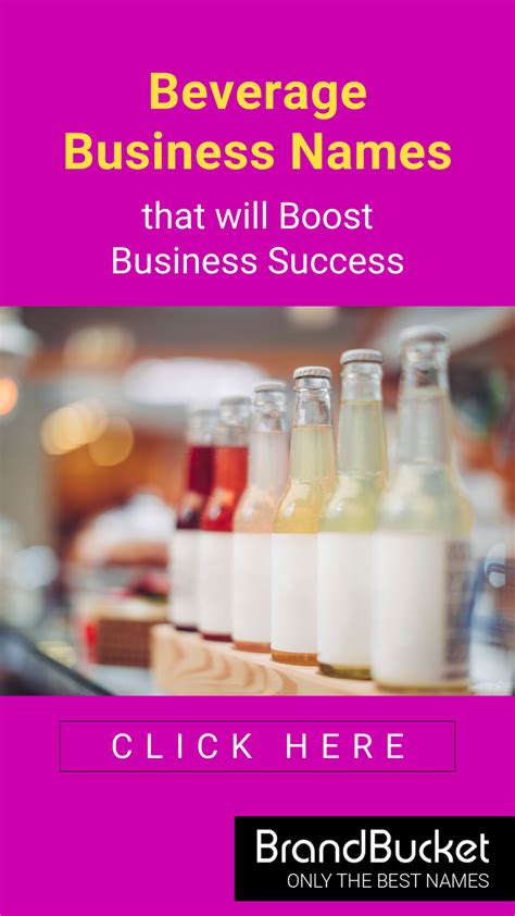Top 10 Beverage Business Name Ideas to Boost Your Brand