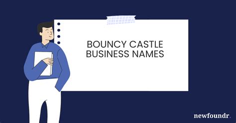 Best Bouncy Castle Business Name Ideas That Jump with Success