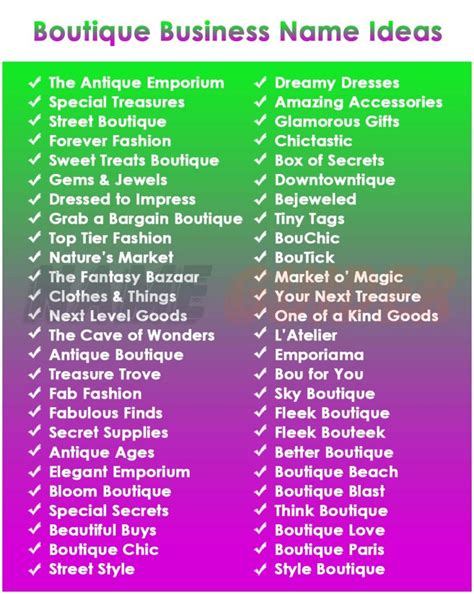 Top Boutique Business Name Ideas That Make Your Shop Unique