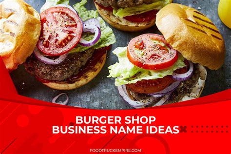 Top Burger Business Name Ideas 2023