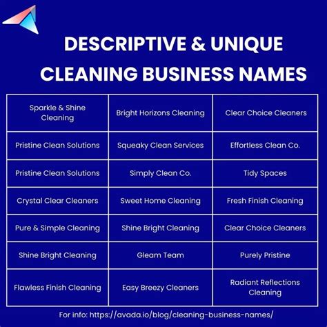 Top 10 Business Name Ideas for Your Cleaning Service