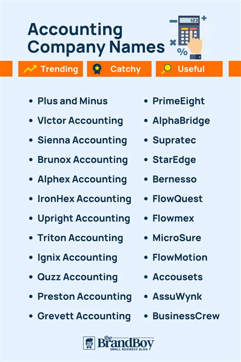 Top Business Name Ideas for Accounting Firm: Unlock Your Brand Potential