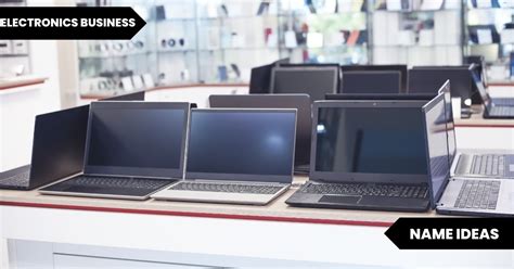 Top Secret Business Name Ideas for Electronics Entrepreneurs