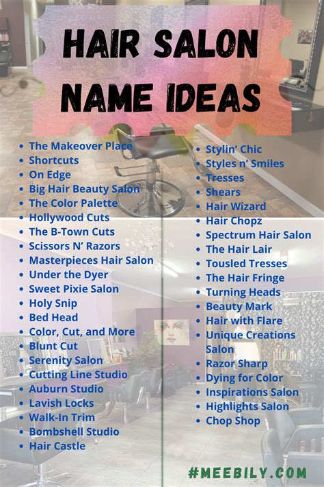 Best Business Name Ideas for Hair Salon