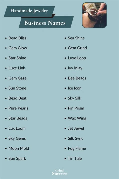 Best Business Name Ideas for Handmade Jewelry to Spark Your Creativity