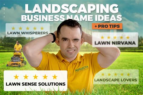 Top Business Name Ideas for Landscaping That Inspire Growth