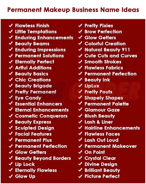 Best Business Name Ideas for Makeup 2023