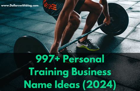 Best Business Name Ideas for Personal Training That Inspire Trust and Growth