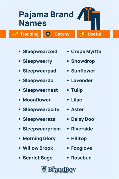 Best Business Name Ideas for Sleepwear 2023