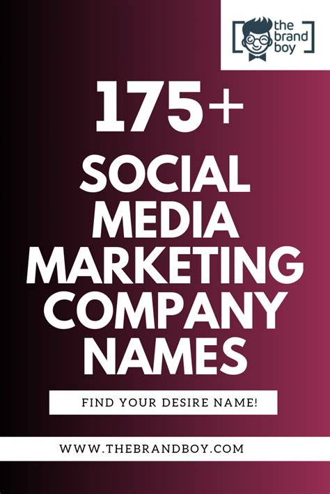Best Business Name Ideas for Social Media Marketing Success