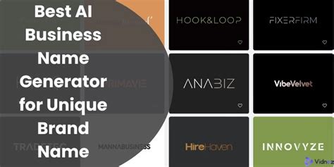 Top AI Business Name Ideas Generator for Smart Entrepreneurs