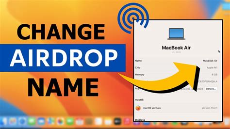 Change Airdrop Name