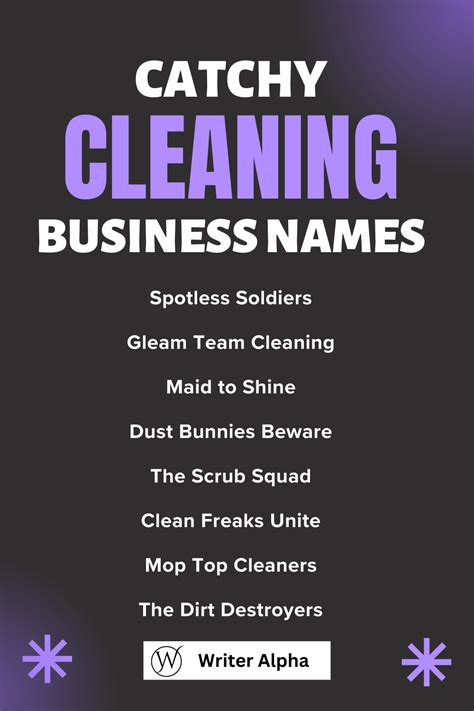 Top 10 Unique Cleaning Business Name Ideas UK 2023