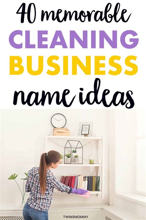 Best Cleaning Company Business Name Ideas