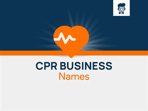 Top 10 Fresh CPR Business Name Ideas to Boost Your Brand