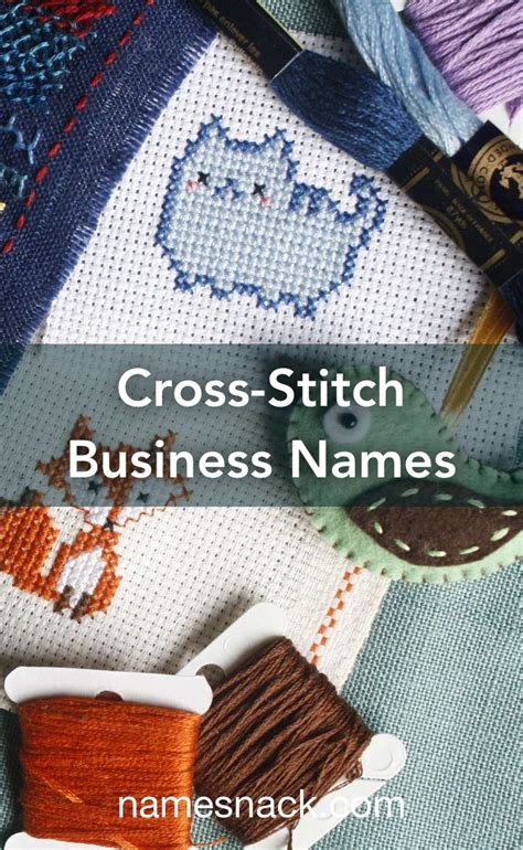 Top 10 Cross Stitch Business Name Ideas for Creative Entrepreneurs
