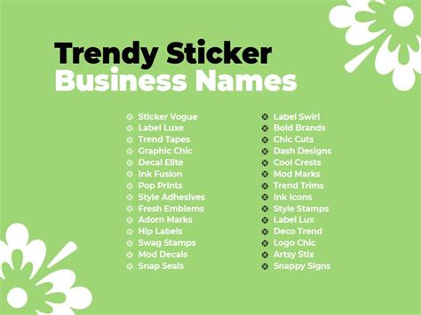 Best Custom Vinyl Sticker Business Name Ideas to Boost Your Brand