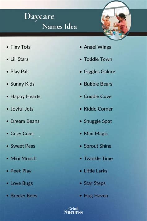 Best Daycare Business Name Ideas 2023