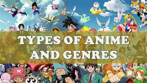 Different Kinds Of Anime
