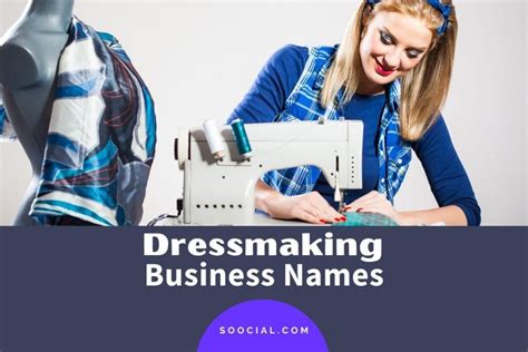 Best Dressmaking Business Name Ideas