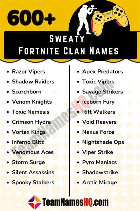 Fortnite Names