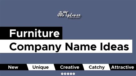 Best Furniture Business Name Ideas Revealed