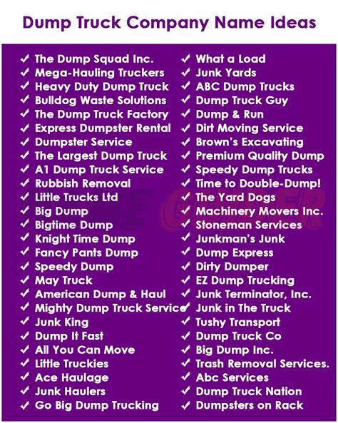 Best Hauling Business Name Ideas for 2023