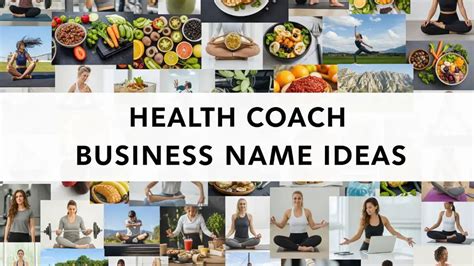 Best Health Coach Business Name Ideas 2023