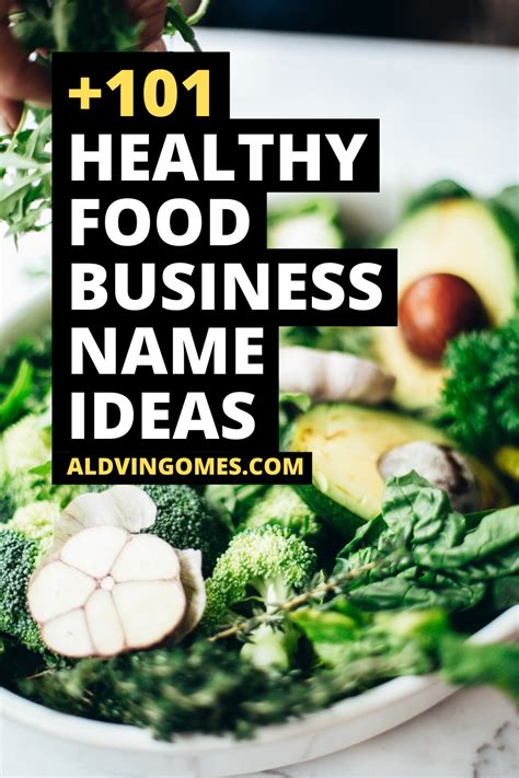 Best Healthy Food Business Name Ideas