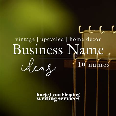 Top Home Goods Business Name Ideas to Elevate Your Brand