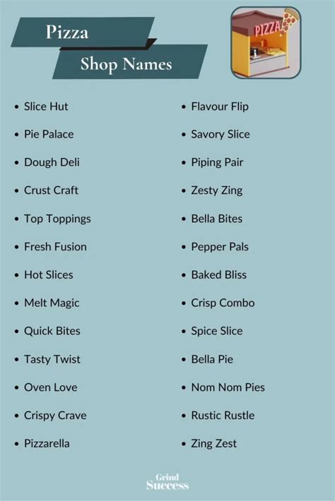 Best Homemade Pizza Business Name Ideas That Will Make You Hungry for Success