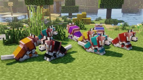 How To Dye Wolf Armor Minecraft