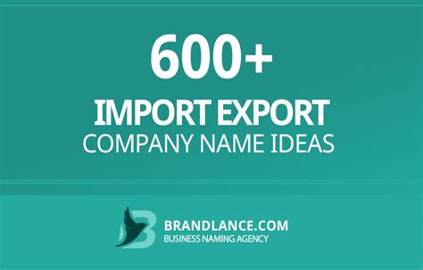 Best Import Business Name Ideas to Boost Your Brand