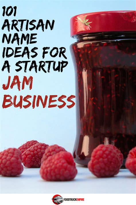 Best Jam Business Name Ideas Unveiled!