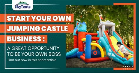 Creativity-Boosting Jumping Castle Business Name Ideas