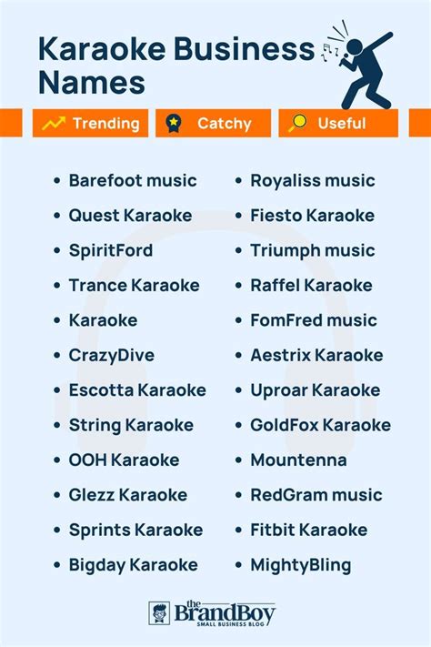 Best Karaoke Business Name Ideas for a Stellar Start