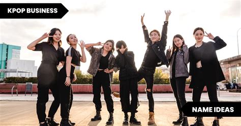 Best Kpop Business Name Ideas Unveiled