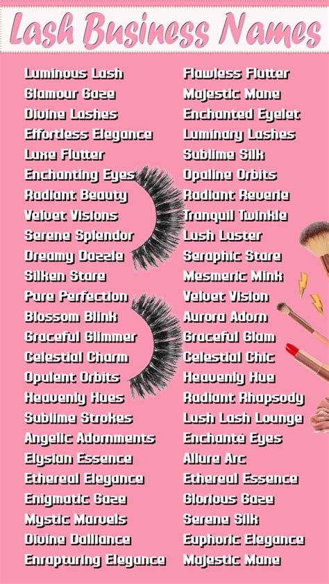 Top Lash and Brow Business Name Ideas to Boost Your Salon Brand