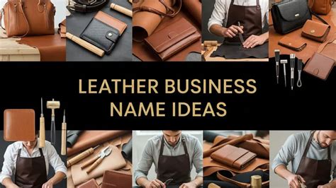 Best Leather Business Name Ideas 2023