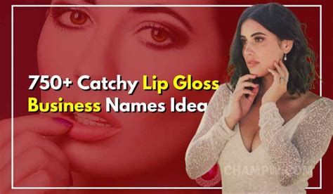 Best Lip Filler Business Name Ideas 2023