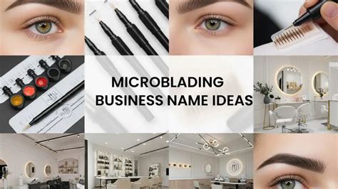 Top Microblading Business Name Ideas