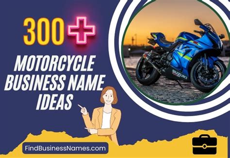 Best Motorcycle Business Name Ideas 2023