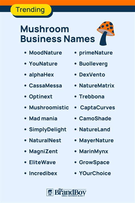 Best Mushroom Business Name Ideas for Success