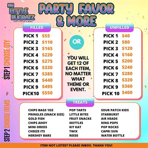 Top 10 Creative Party Favors Business Name Ideas for 2023