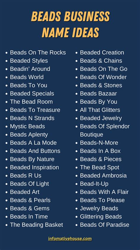 Top 10 Pearl Business Name Inspirations