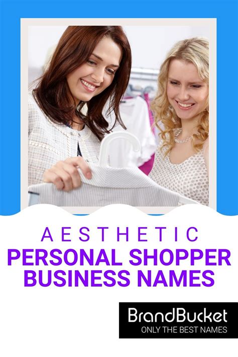Best Personal Shopper Business Name Ideas