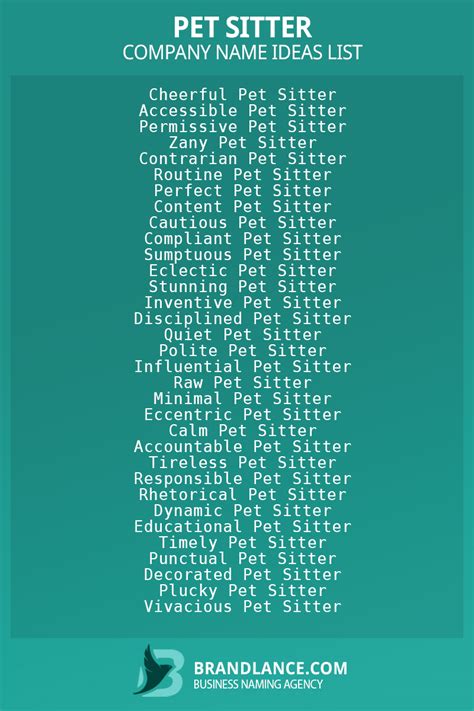 Best Pet Sitter Business Name Ideas to Boost Your Startup